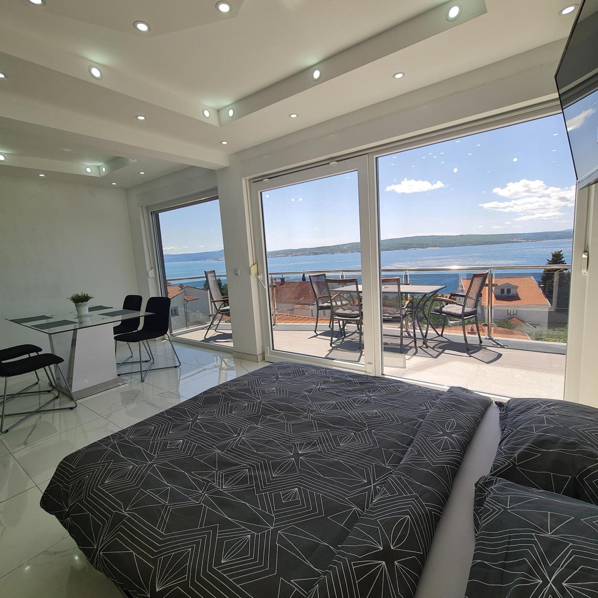 Apartments Blazevic, Heated Pool&Jacuzzi Dramalj Kültér fotó